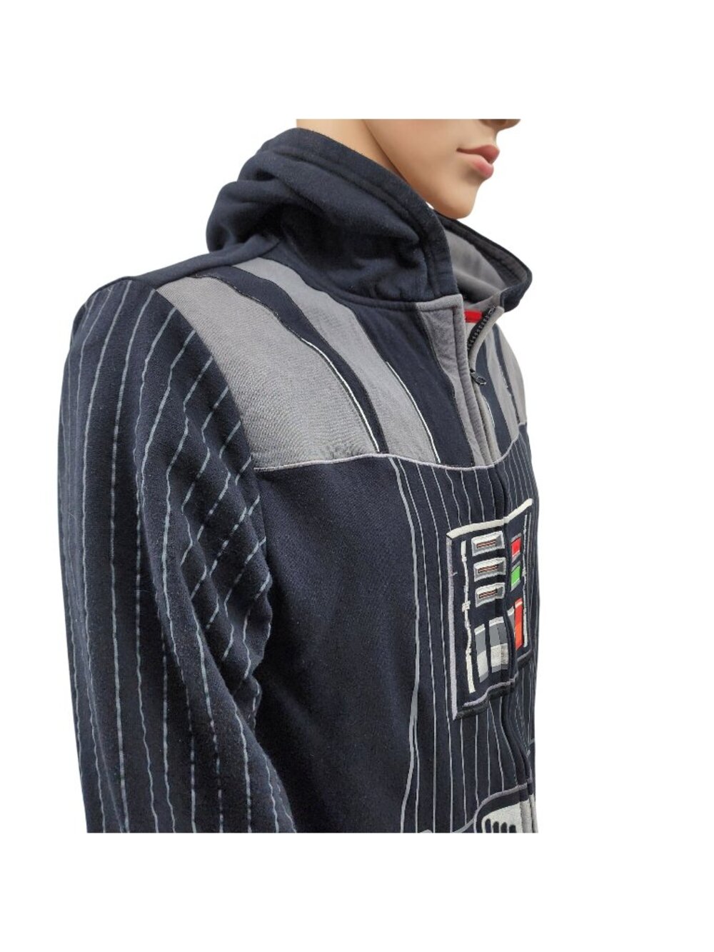Disney Store Darth Vader Hoodie Costume Sweatshirt Men's Small